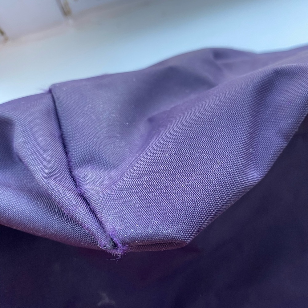 Authentic Purple Large along champ Tote - Picture 3 of 8